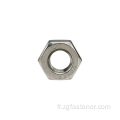 noix d&#39;hexagone en acier inoxydable gb6170